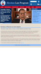 Mobile Screenshot of electionlawissues.org